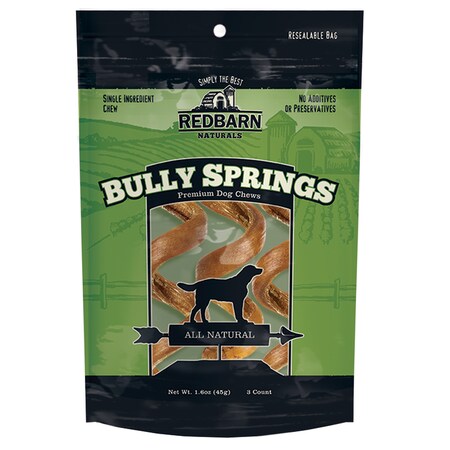 Redbarn Bully Springs Rawhid 3Pk 250143